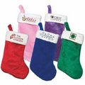 Plush Christmas Stocking